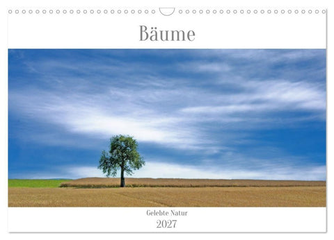 Bäume - Gelebtes Leben (Wandkalender 2027 DIN A3 quer), CALVENDO Monatskalender