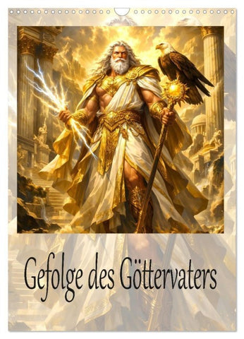 Gefolge des Göttervaters (Wandkalender 2027 DIN A3 hoch), CALVENDO Monatskalender