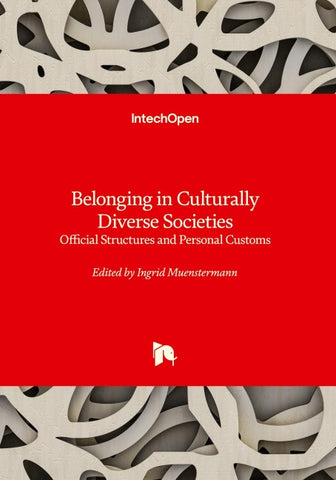 Belonging in Culturally Diverse Societies - Official Structures and Personal Customs