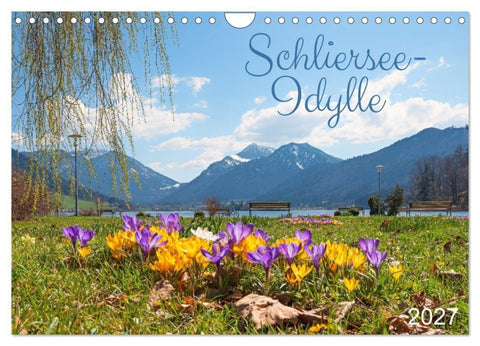 Schliersee-Idylle (Wandkalender 2027 DIN A4 quer), CALVENDO Monatskalender