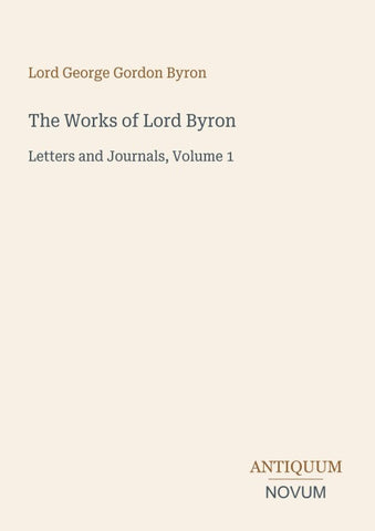 The Works of Lord Byron