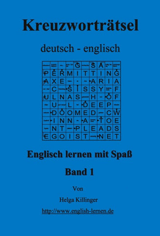 Englisch lernen mit Spaß. Kreuzworträtsel deutsch-englisch
