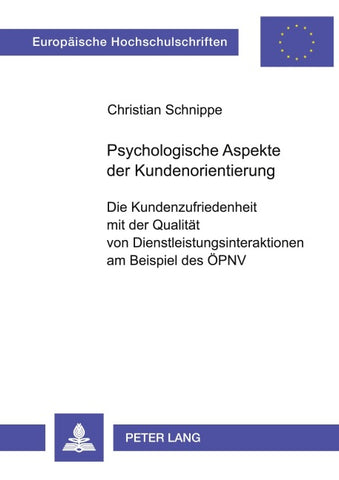 Psychologische Aspekte der Kundenorientierung
