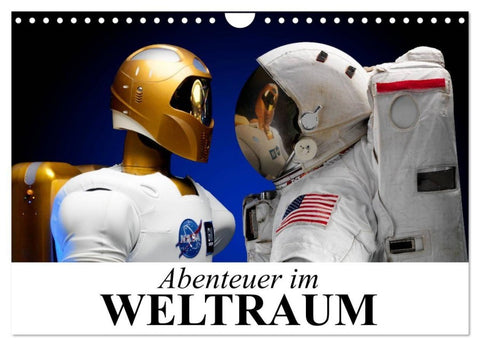 Abenteuer im Weltraum (Wandkalender 2027 DIN A4 quer), CALVENDO Monatskalender