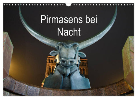 Pirmasens bei Nacht (Wandkalender 2026 DIN A3 quer), CALVENDO Monatskalender