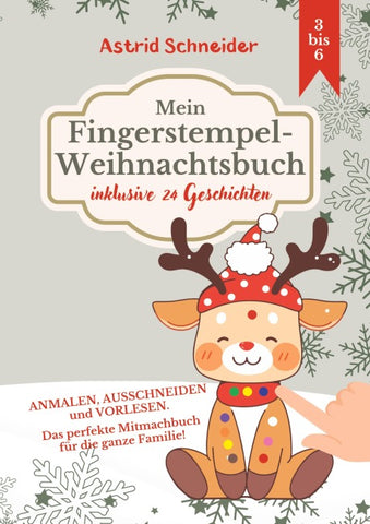 Mein Fingerstempel-Weihnachtsbuch: