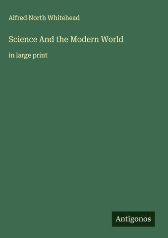 Science And the Modern World