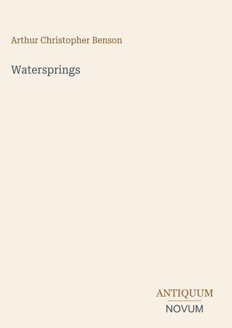 Watersprings