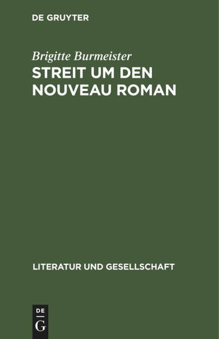 Streit um den Nouveau Roman