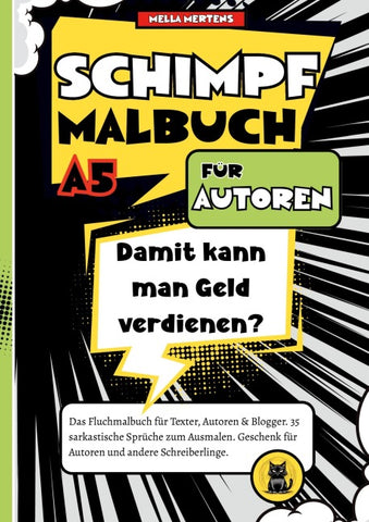 Schimpfmalbuch für Autoren