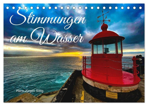 Stimmungen am Wasser (Tischkalender 2027 DIN A5 quer), CALVENDO Monatskalender