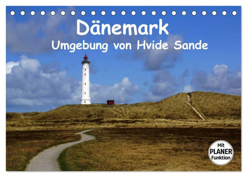 Dänemark - Umgebung von Hvide Sande (Tischkalender 2026 DIN A5 quer), CALVENDO Monatskalender