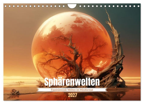 Sphärenwelten (Wandkalender 2027 DIN A4 quer), CALVENDO Monatskalender