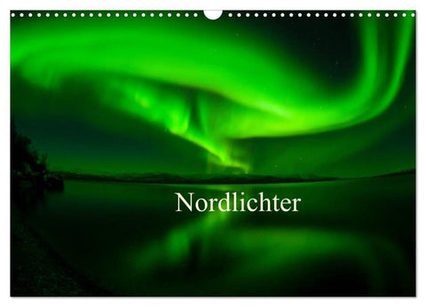 Nordlichter (Wandkalender 2027 DIN A3 quer), CALVENDO Monatskalender
