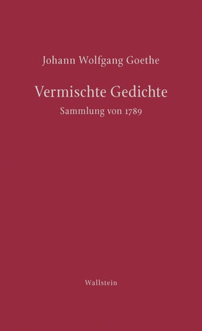 Vermischte Gedichte
