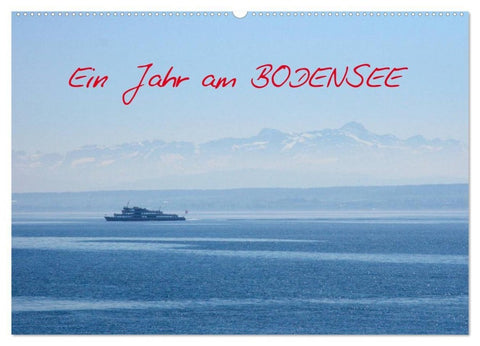 Ein Jahr am BODENSEE (Wandkalender 2027 DIN A2 quer), CALVENDO Monatskalender