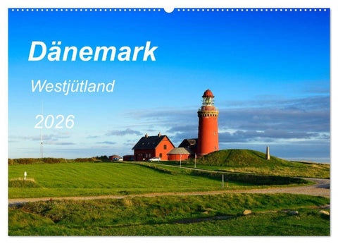 Dänemark Westjütland (Wandkalender 2026 DIN A2 quer), CALVENDO Monatskalender
