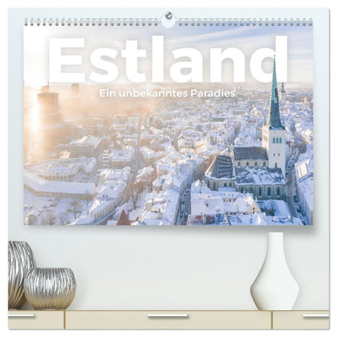 Estland - Ein unbekanntes Paradies. (hochwertiger Premium Wandkalender 2027 DIN A2 quer), Kunstdruck in Hochglanz
