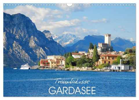 Traumkulisse Gardasee (Wandkalender 2026 DIN A3 quer), CALVENDO Monatskalender