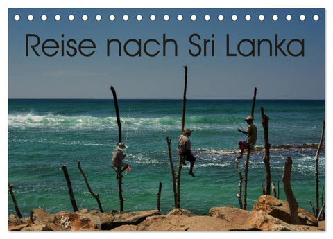 Reise nach Sri Lanka (Tischkalender 2027 DIN A5 quer), CALVENDO Monatskalender