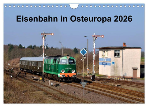 Eisenbahn Kalender 2026 - Oberlausitz und Nachbarländer (Wandkalender 2026 DIN A4 quer), CALVENDO Monatskalender