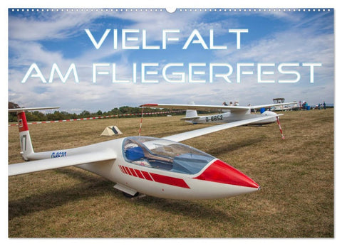 Vielfalt am Fliegerfest (Wandkalender 2026 DIN A2 quer), CALVENDO Monatskalender