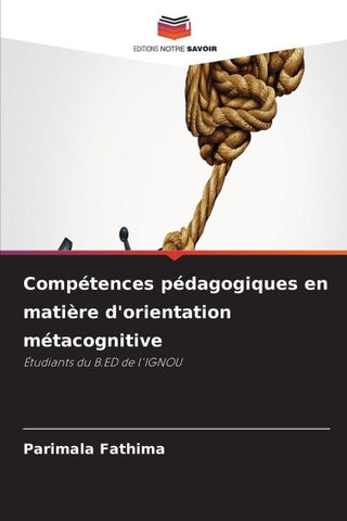 Compétences pédagogiques en matière d'orientation métacognitive