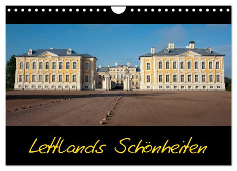 Lettlands Schönheiten (Wandkalender 2026 DIN A4 quer), CALVENDO Monatskalender
