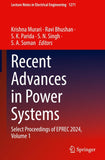 Recent Advances in Power Systems