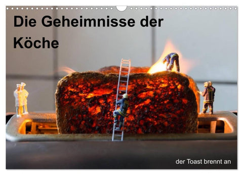 Die wahren Köche (Wandkalender 2027 DIN A3 quer), CALVENDO Monatskalender