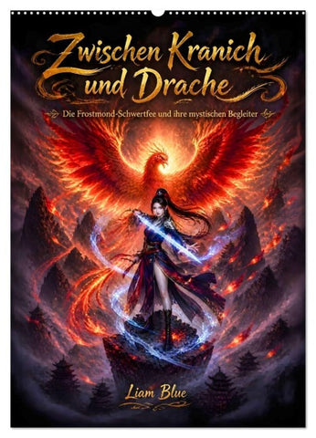 Zwischen Kranich und Drache (Wandkalender 2027 DIN A2 hoch), CALVENDO Monatskalender