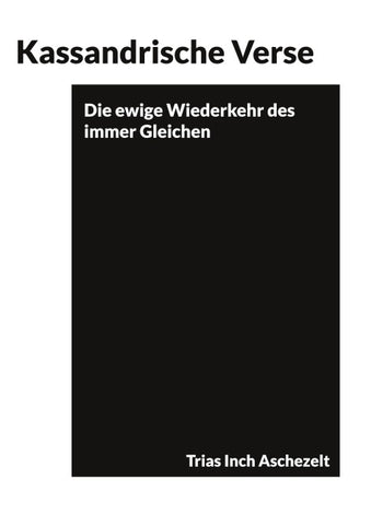 Kassandrische Verse