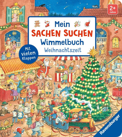 Mein Sachen suchen Wimmelbuch: Weihnachtszeit