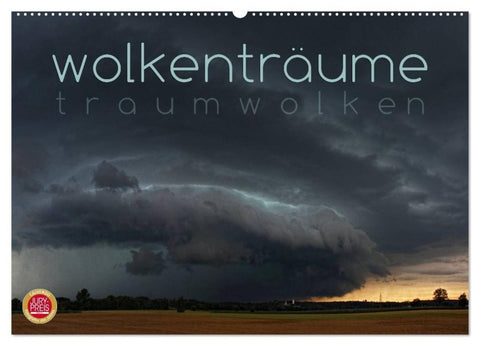 Wolkenträume - Traumwolken (Wandkalender 2027 DIN A2 quer), CALVENDO Monatskalender