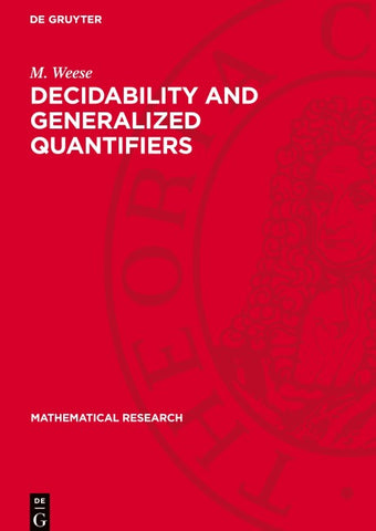 Decidability and Generalized Quantifiers