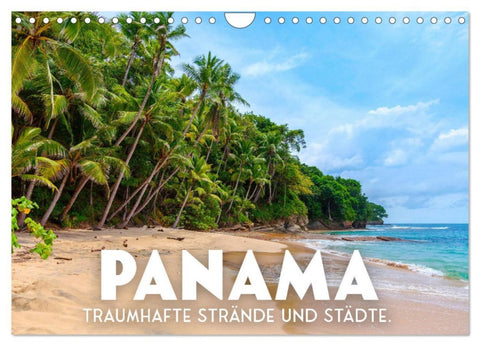 Panama - Traumhafte Strände und Städte. (Wandkalender 2026 DIN A4 quer), CALVENDO Monatskalender