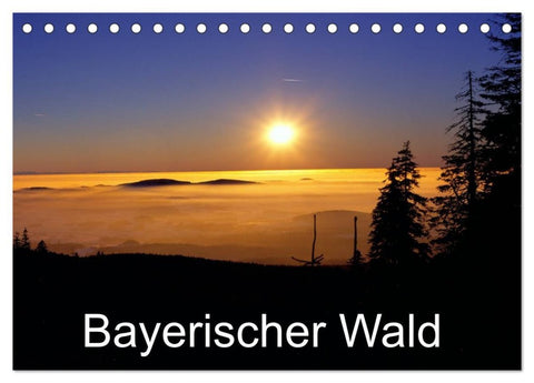 Bayerischer Wald (Tischkalender 2026 DIN A5 quer), CALVENDO Monatskalender