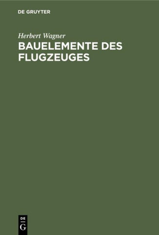 Bauelemente des Flugzeuges