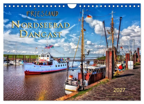 Friesland - Nordseebad Dangast (Wandkalender 2027 DIN A4 quer), CALVENDO Monatskalender