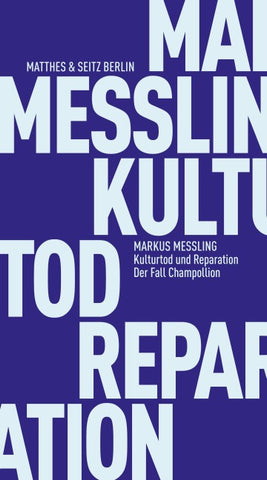 Kulturtod und Reparation