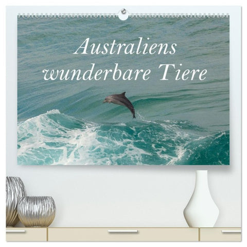 Australiens wunderbare Tiere (hochwertiger Premium Wandkalender 2027 DIN A2 quer), Kunstdruck in Hochglanz