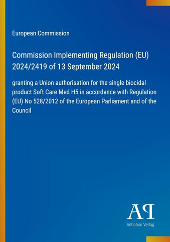 Commission Implementing Regulation (EU) 2024/2419 of 13 September 2024