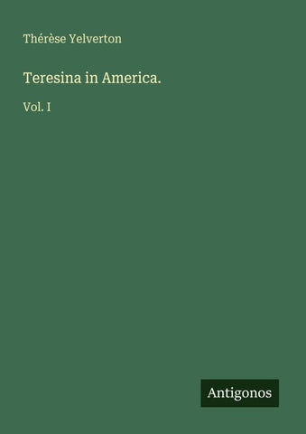 Teresina in America.
