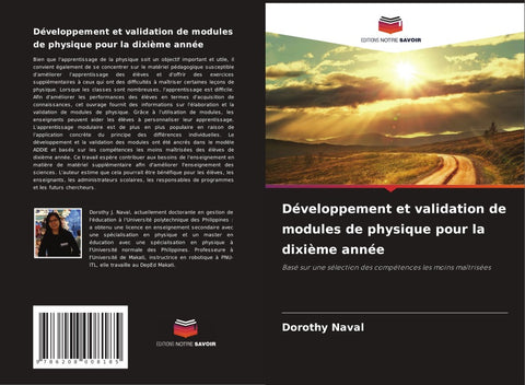 Développement et validation de modules de physique pour la dixième année