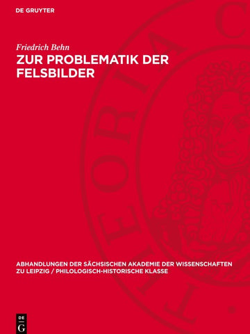 Zur Problematik der Felsbilder
