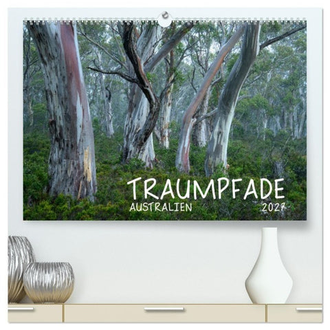 Traumpfade Australien (hochwertiger Premium Wandkalender 2027 DIN A2 quer), Kunstdruck in Hochglanz