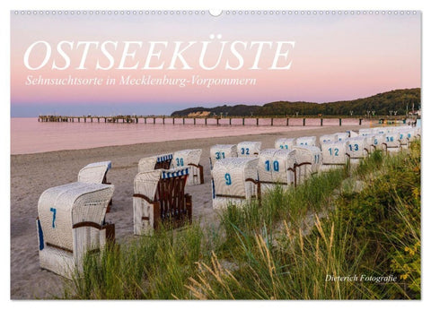 OSTSEEKÜSTE Sehnsuchtsorte in Mecklenburg-Vorpommern (Wandkalender 2027 DIN A2 quer), CALVENDO Monatskalender
