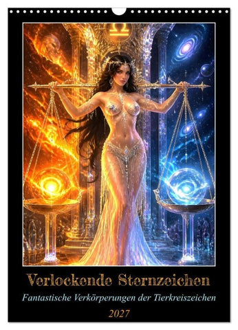 Verlockende Sternzeichen (Wandkalender 2027 DIN A3 hoch), CALVENDO Monatskalender