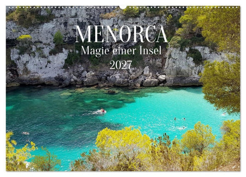 MENORCA Magie einer Insel (Wandkalender 2027 DIN A2 quer), CALVENDO Monatskalender