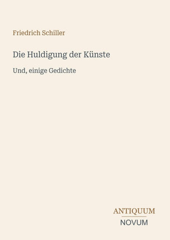 Die Huldigung der Künste